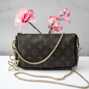 🛍Authentic Pochette Accessories Monogram AR0946